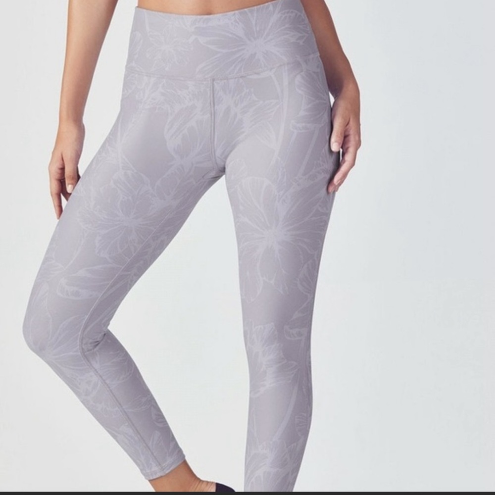 Floral Gray Fabletics Leggings